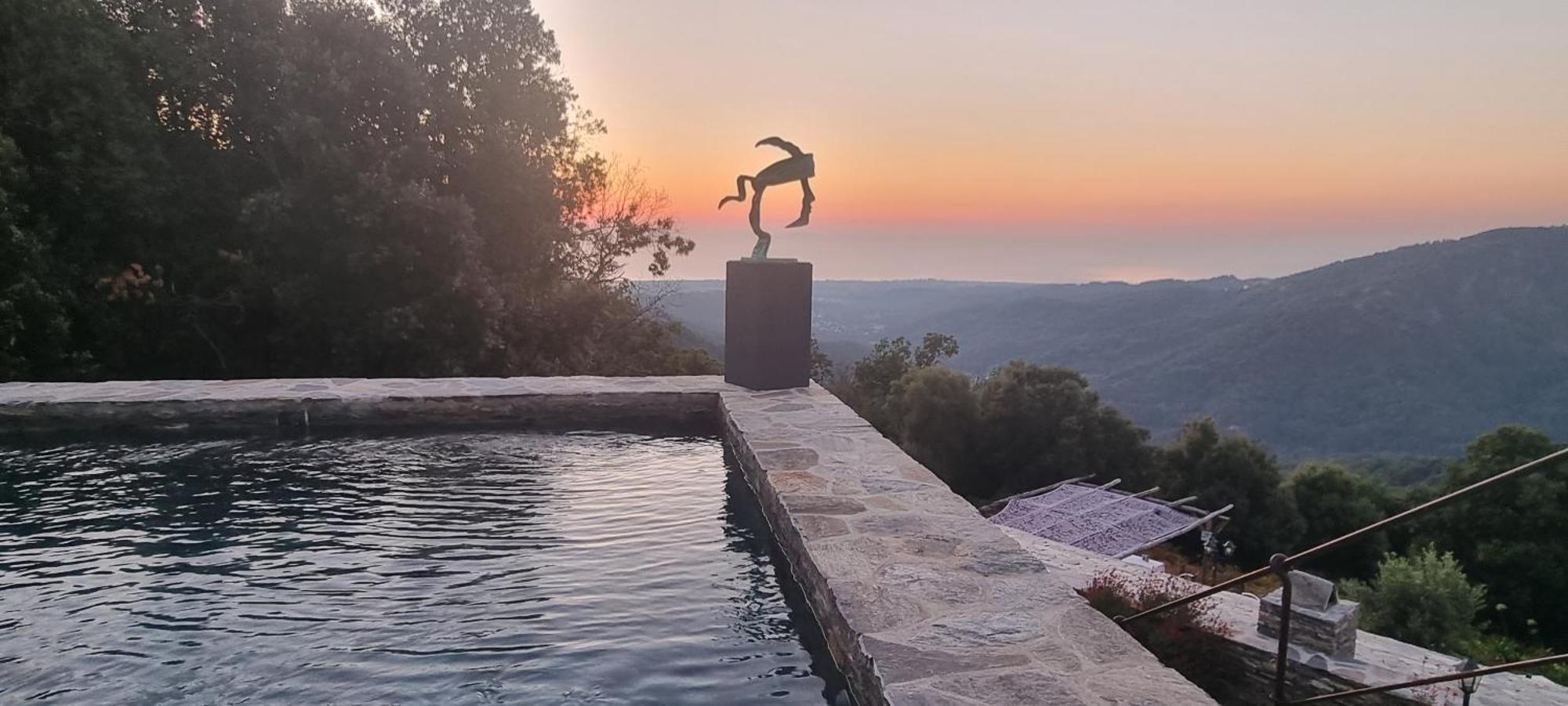 Domaine Colonna-Santini, Gite Piscine, Sauna, Spa Porri Εξωτερικό φωτογραφία